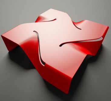 vertigo side table by moroso